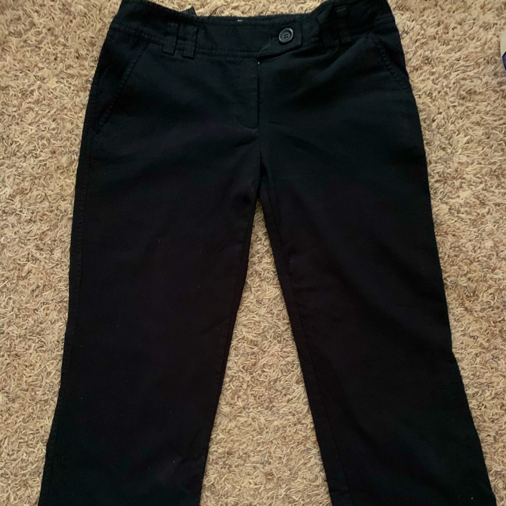 Women Capri black pants